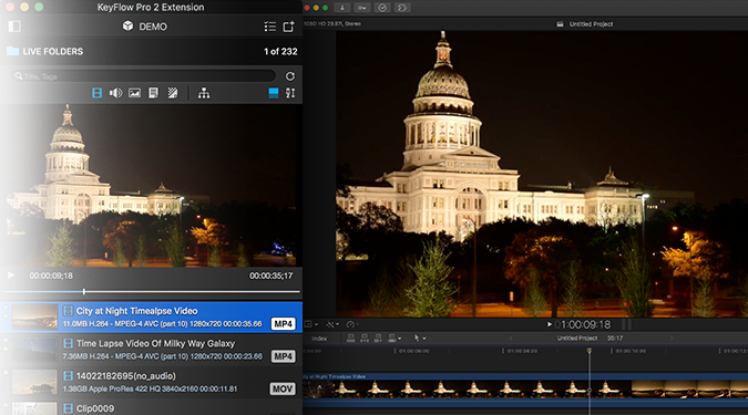 KeyFlow Pro2 Import-FCPX